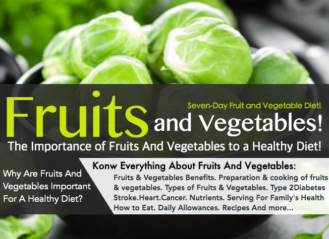 Fruits and Vegetables